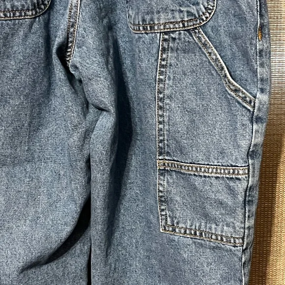Noisy May Light Denim Overalls - Picture 10 of 12